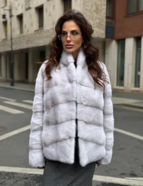 Шуба норковая - короткий жакет - фото 7