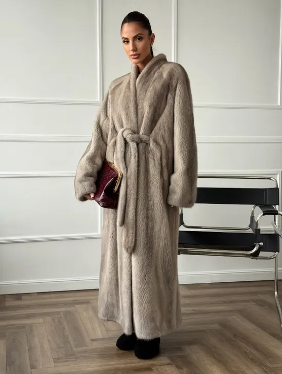 Норковая шуба - фото 6