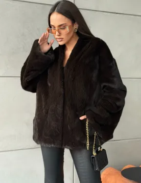 Полушубок норковый SAGA FURS - Winter 2026 - фото 3