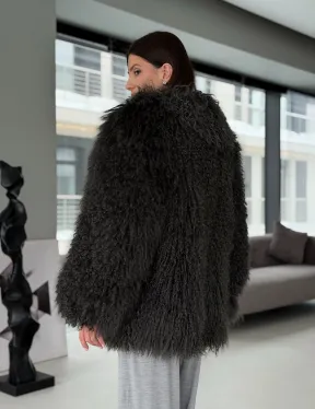 Шубка из ламы - фото 9