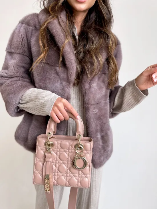 Шуба из меха норки автоледи - фото 1